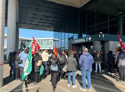 Protesta addetti duty free malpensa