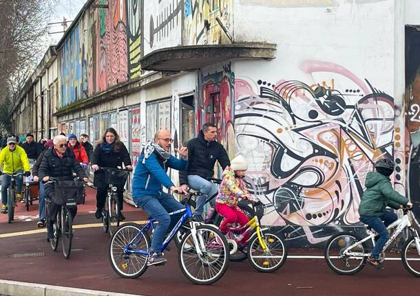 Saronno - Pedalata sulle nuove ciclabili