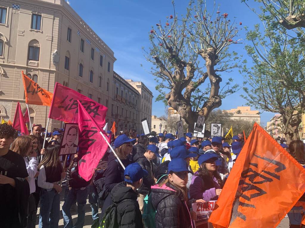 Studenti in Sicilia con Libera 