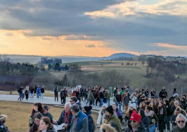 Gli studenti del Newton di Varese e dello Ial di Saronno presenti nel viaggio della memoria