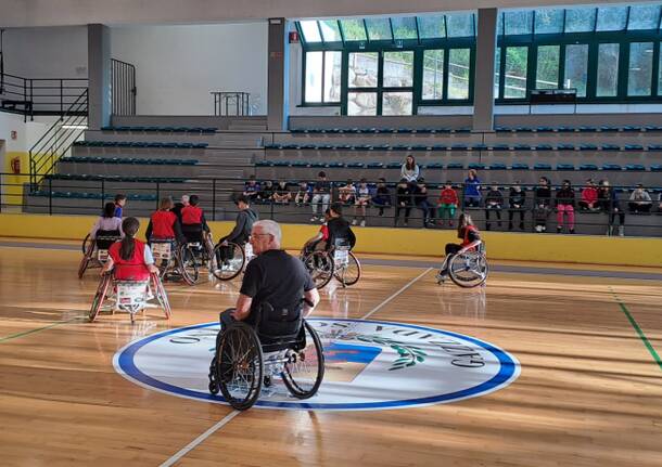 Baskin è amore per lo sport e inclusione alle scuole di Gazzada Schianno