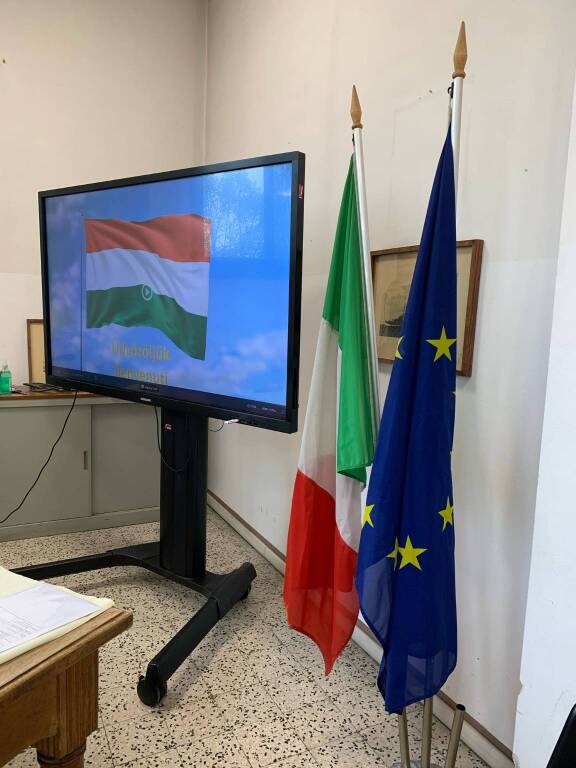 Studenti ungheresi al Bernocchi di Legnano 