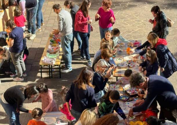 Bambini Sulle ali della Fantasia alla biblioteca di Galliate Lombardo